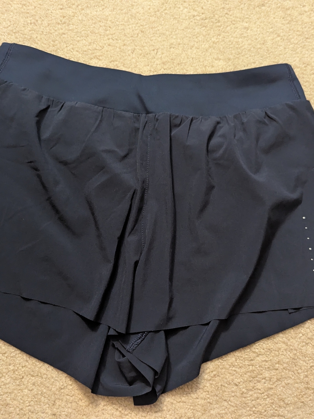 Athleta Navy Blue Athletic Skort Shorts